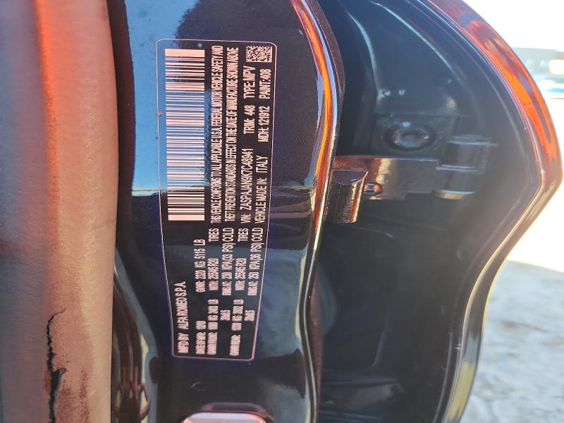 Продаж на аукціоні авто 2019 Alfa Romeo Stelvio, vin: ZASPAJAN9K7C48941, номер лоту: 70785166
