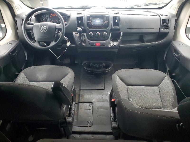 67134966 :رقم المزاد ، 3C6TRVDGXJE133839 vin ، 2018 Ram Promaster 2500 مزاد بيع