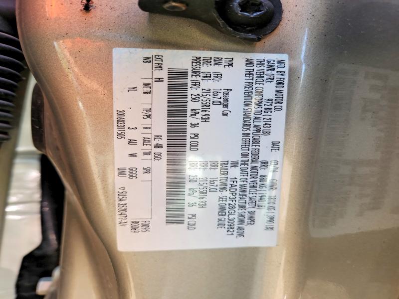 Продажа на аукционе авто 2016 Ford Focus, vin: 1FADP3F28GL309821, номер лота: 67299196
