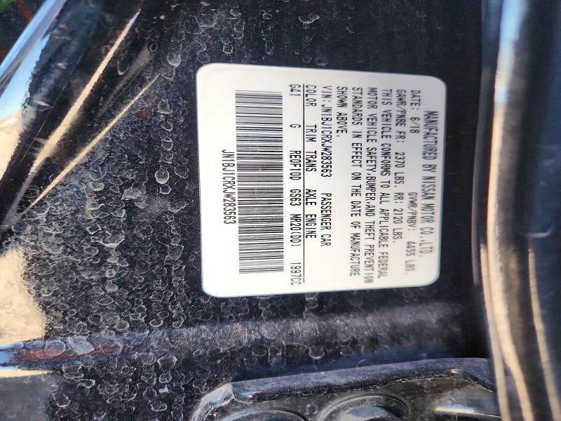 67651356 :رقم المزاد ، JN1BJ1CRXJW283563 vin ، 2018 Nissan Rogue Sport مزاد بيع