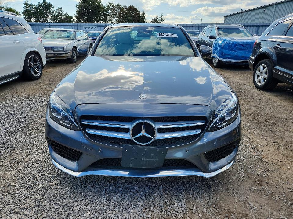 2017 Mercedes-benz C მანქანა იყიდება აუქციონზე, vin: 55SWF4KB8HU187272, აუქციონის ნომერი: 68294946