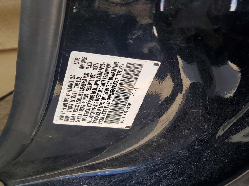 Auction sale of the 2008 Honda Odyssey, vin: 5FNRL38688B090777, lot number: 68085256