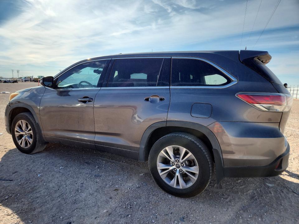 2016 Toyota Highlander მანქანა იყიდება აუქციონზე, vin: 5TDZKRFH0GS125753, აუქციონის ნომერი: 70831226