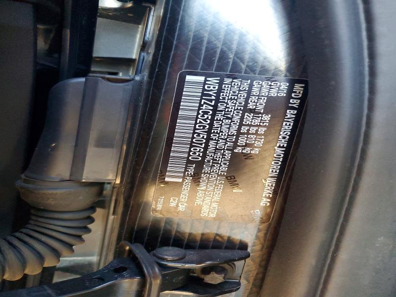 Продажа на аукционе авто 2016 Bmw I3, vin: WBY1Z4C52GV507650, номер лота: 68408776