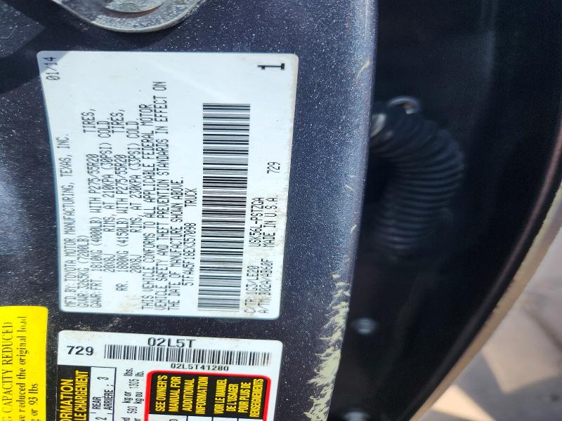 2014 Toyota Tundra მანქანა იყიდება აუქციონზე, vin: 5TFAW5F18EX357098, აუქციონის ნომერი: 68657656