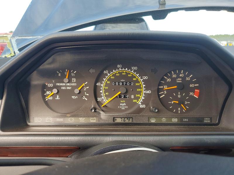 1995 Mercedes-benz E მანქანა იყიდება აუქციონზე, vin: WDBEA66E9SC197632, აუქციონის ნომერი: 67677376
