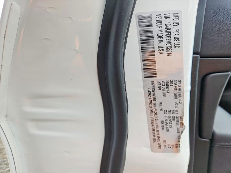 Продаж на аукціоні авто 2021 Jeep Grand Cherokee, vin: 1C4RJFCG2MC735714, номер лоту: 69676246