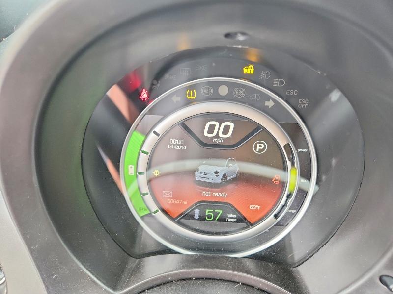 70574666 :رقم المزاد ، 3C3CFFGE0ET245010 vin ، 2014 Fiat 500 مزاد بيع