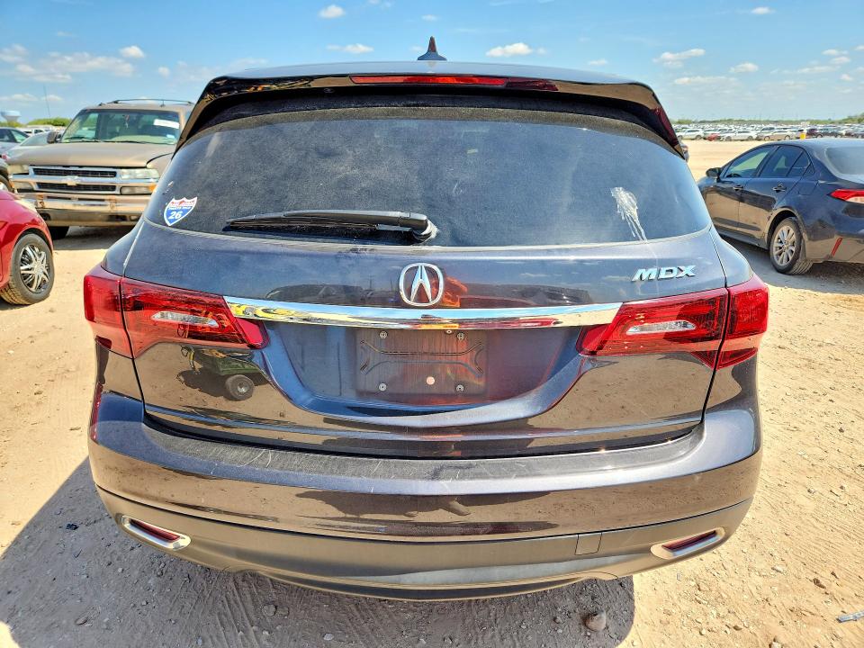 70890906 :رقم المزاد ، 5FRYD3H26EB015396 vin ، 2014 Acura Mdx مزاد بيع