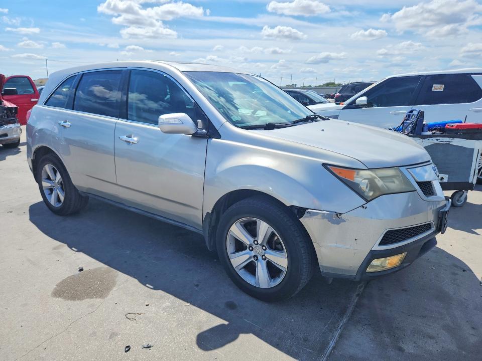 70810336 :رقم المزاد ، 2HNYD2H2XAH529729 vin ، 2010 Acura Mdx مزاد بيع