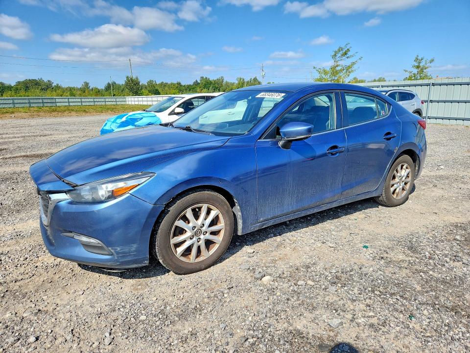 2017 Mazda 3 მანქანა იყიდება აუქციონზე, vin: JM1BN1V70H1136530, აუქციონის ნომერი: 68346076