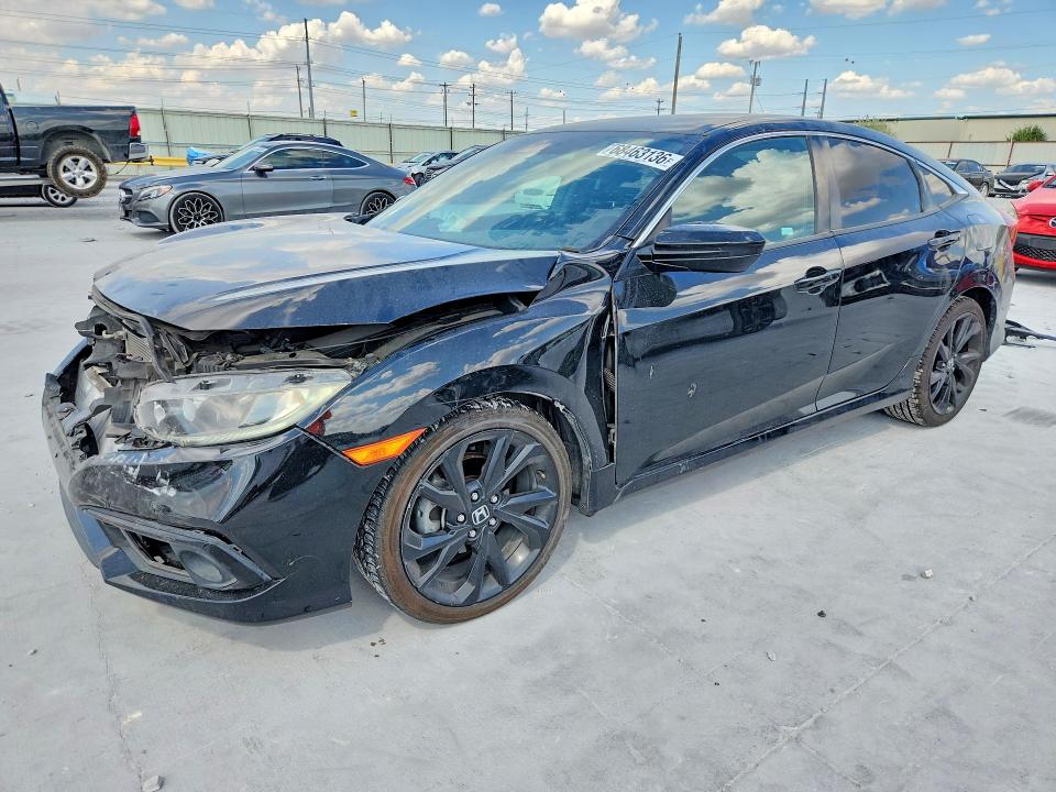 Продажа на аукционе авто 2019 Honda Civic, vin: 19XFC2F81KE203967, номер лота: 68463136
