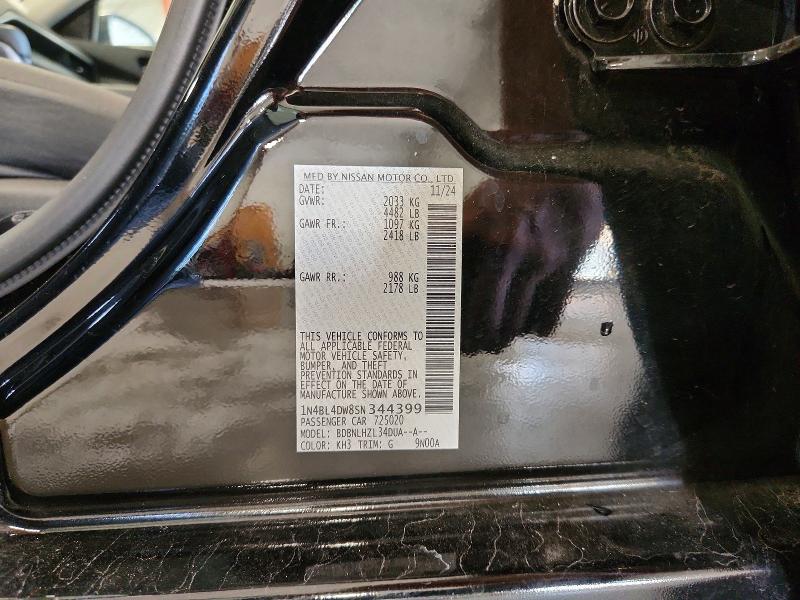 Aukcja sprzedaży 2025 Nissan Altima, vin: 1N4BL4DW8SN344399, numer aukcji: 68670266