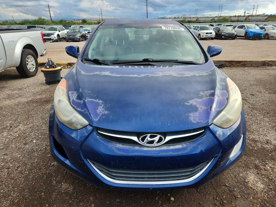 70778056 :رقم المزاد ، KMHDH4AE5DU684002 vin ، 2013 Hyundai Elantra مزاد بيع