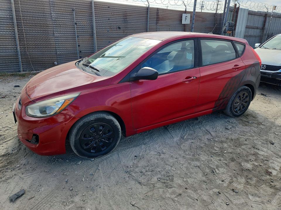 67520446 :رقم المزاد ، KMHCT5AE7HU300419 vin ، 2017 Hyundai Accent مزاد بيع