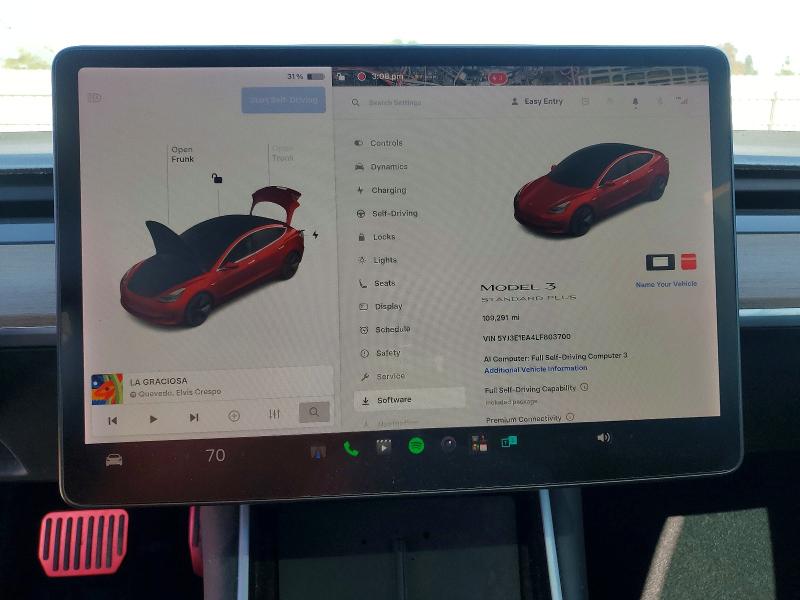 Aukcja sprzedaży 2020 Tesla Model 3, vin: 5YJ3E1EA4LF803700, numer aukcji: 67731476