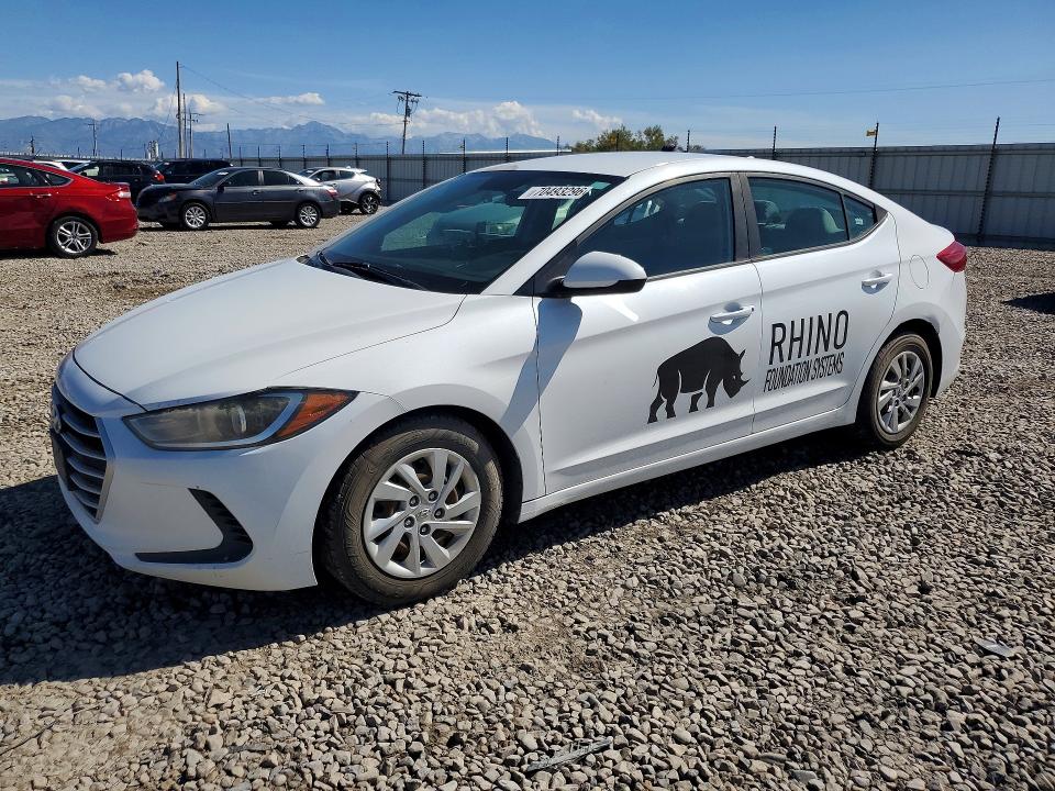 Продажа на аукционе авто 2017 Hyundai Elantra, vin: 5NPD74LF6HH095537, номер лота: 70493296