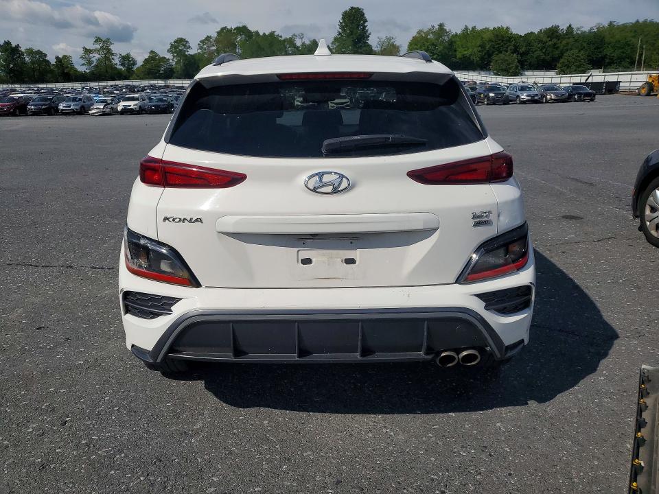 68009646 :رقم المزاد ، KM8K3CA38NU822907 vin ، 2022 Hyundai Kona مزاد بيع
