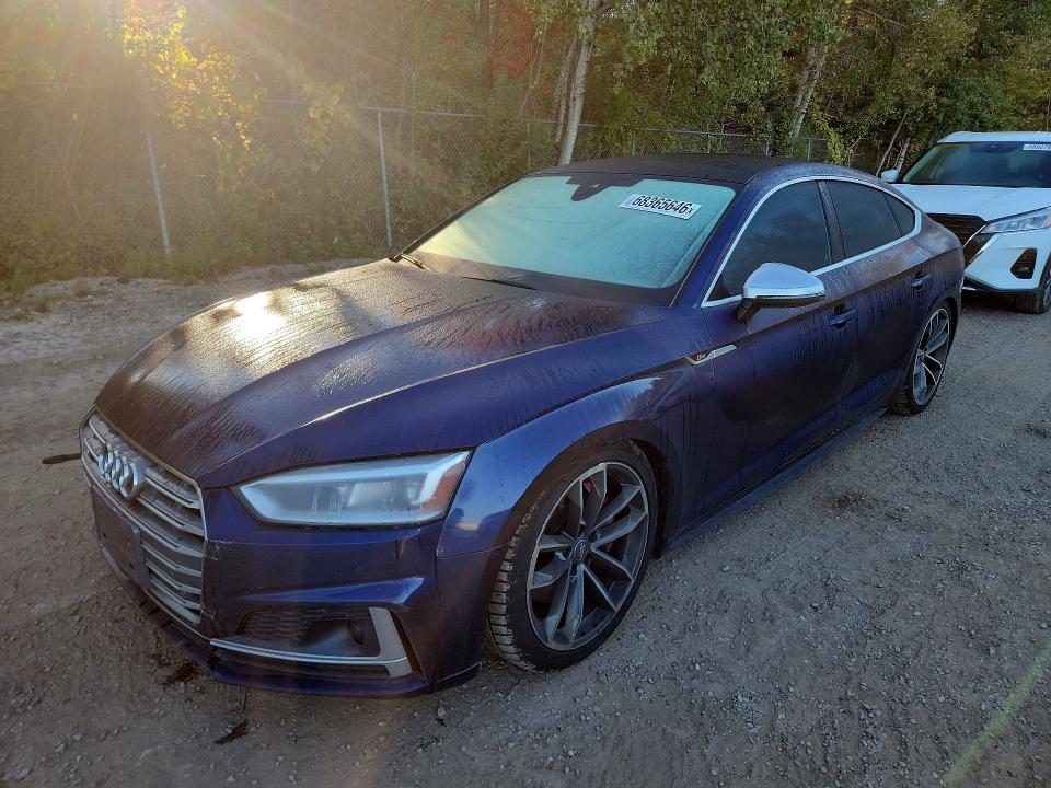 Aukcja sprzedaży 2018 Audi S5, vin: WAUC4CF52JA070159, numer aukcji: 68365646