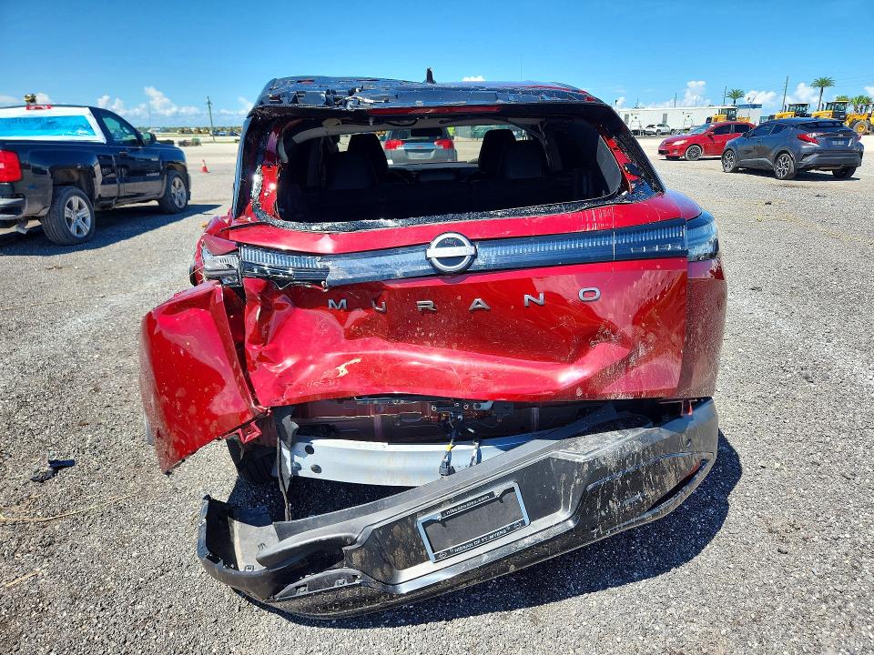 2025 Nissan Murano მანქანა იყიდება აუქციონზე, vin: 5N1AZ3BJ5SC106667, აუქციონის ნომერი: 68945056