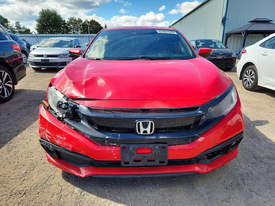 2019 Honda Civic მანქანა იყიდება აუქციონზე, vin: 2HGFC2F82KH014878, აუქციონის ნომერი: 67267576