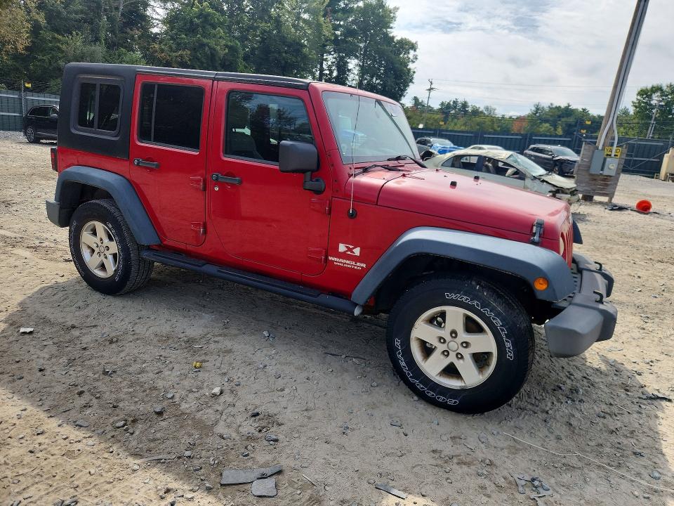 2008 Jeep Wrangler Unlimited მანქანა იყიდება აუქციონზე, vin: 1J4GA39108L518767, აუქციონის ნომერი: 69087916