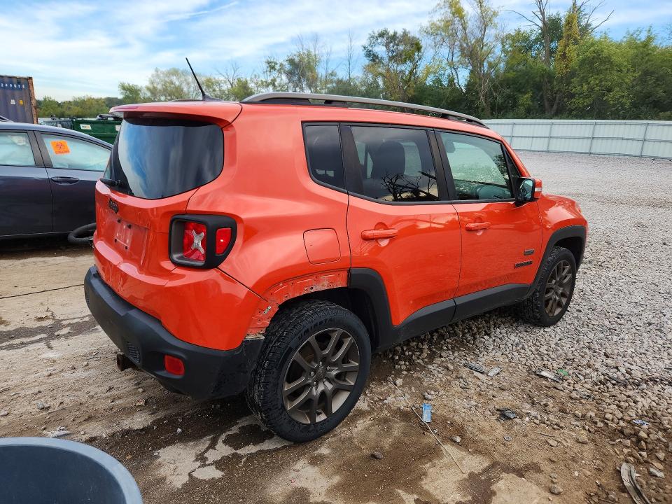 Продажа на аукционе авто 2016 Jeep Renegade, vin: ZACCJBBT1GPC88581, номер лота: 70098126
