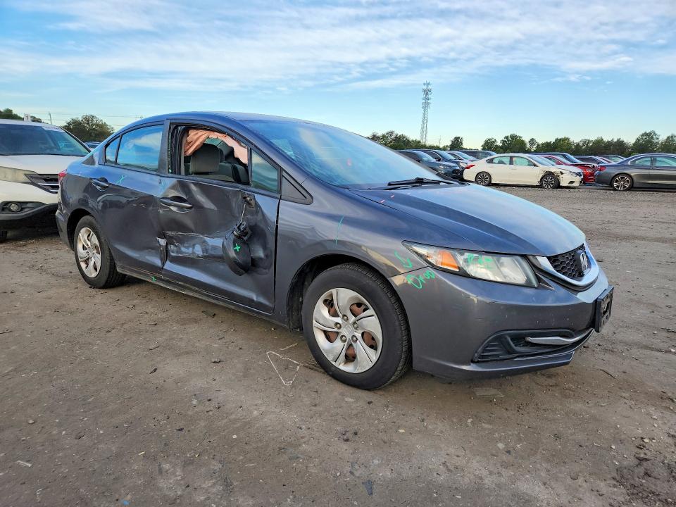 2013 Honda Civic მანქანა იყიდება აუქციონზე, vin: 2HGFB2F50DH598564, აუქციონის ნომერი: 70447486