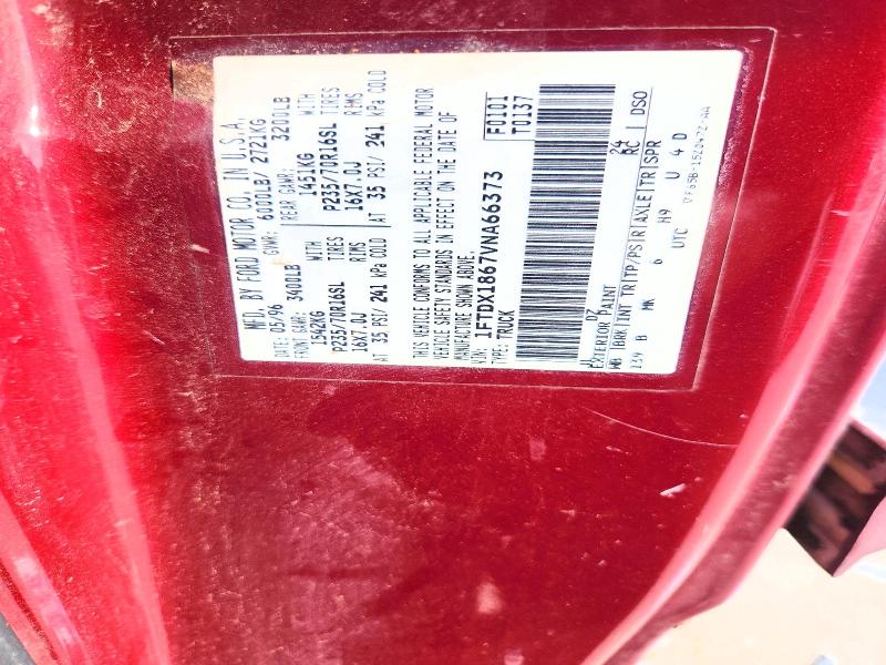 Aukcja sprzedaży 1997 Ford F150, vin: 1FTDX1867VNA66373, numer aukcji: 70102726