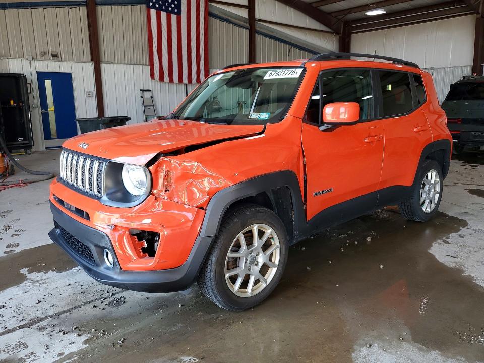 Продаж на аукціоні авто 2019 Jeep Renegade, vin: ZACNJBB11KPJ85478, номер лоту: 67931776