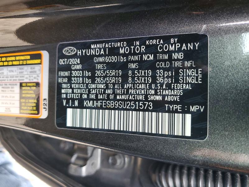 Aukcja sprzedaży 2025 Genesis Gv80, vin: KMUHFESB9SU251573, numer aukcji: 70207086