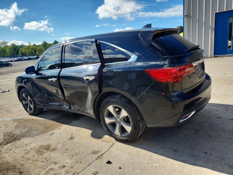 2016 Acura Mdx მანქანა იყიდება აუქციონზე, vin: 5FRYD4H21GB057614, აუქციონის ნომერი: 69506036