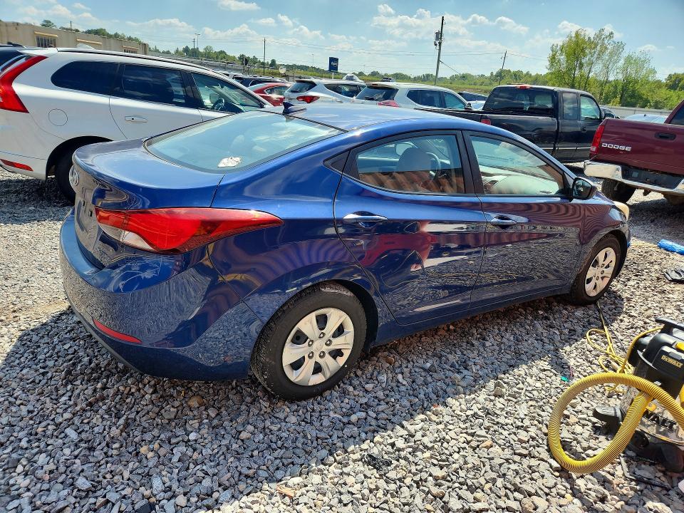 68885436 :رقم المزاد ، 5NPDH4AEXGH761384 vin ، 2016 Hyundai Elantra مزاد بيع