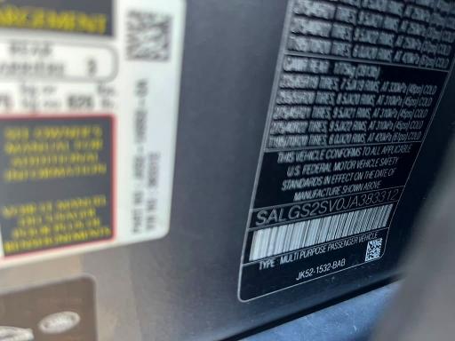 69382206 :رقم المزاد ، SALGS2SV0JA383312 vin ، 2018 Land Rover Range Rover مزاد بيع