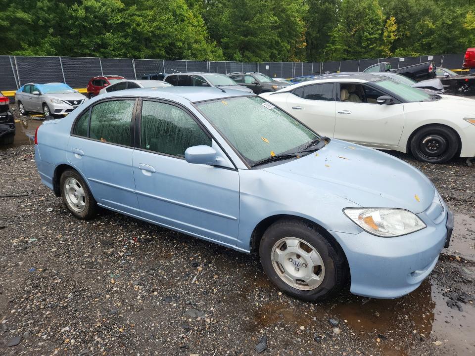 2004 Honda Civic მანქანა იყიდება აუქციონზე, vin: JHMES96654S005641, აუქციონის ნომერი: 70240146