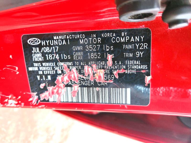 Продажа на аукционе авто 2017 Hyundai Accent, vin: KMHCT4AE0HU357569, номер лота: 67478476