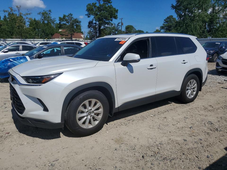 68645606 :رقم المزاد ، 5TDAAAA51SS033185 vin ، 2025 Toyota Grand Highlander مزاد بيع