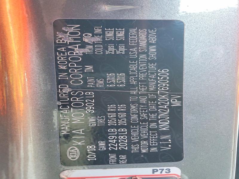 Продажа на аукционе авто 2019 Kia Soul, vin: KNDJN2A20K7690506, номер лота: 64745696