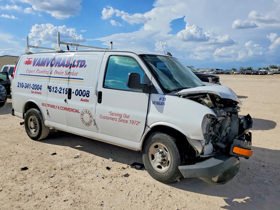 69781176 :رقم المزاد ، 1GCWGAFG2J1339578 vin ، 2018 Chevrolet Express G2500 مزاد بيع