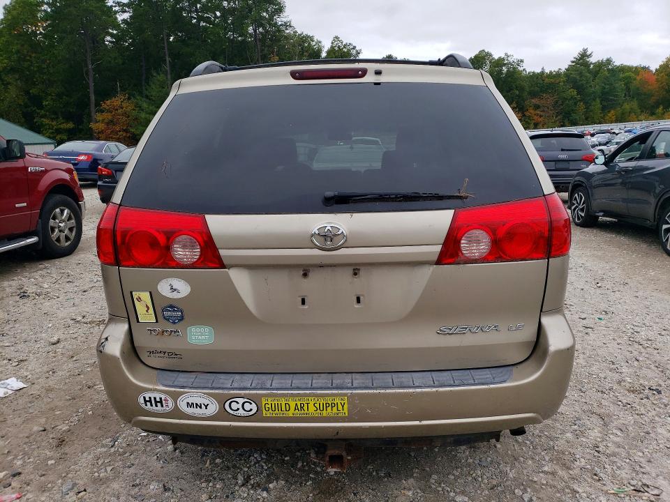 2006 Toyota Sienna მანქანა იყიდება აუქციონზე, vin: 5TDZA23C66S584545, აუქციონის ნომერი: 71099206