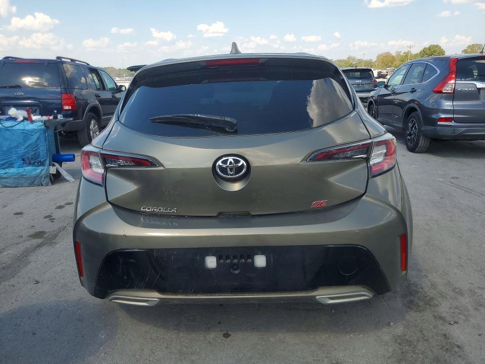 68433826 :رقم المزاد ، JTNK4RBE5K3045202         vin ، 2019 Toyota Corolla Hatchback مزاد بيع