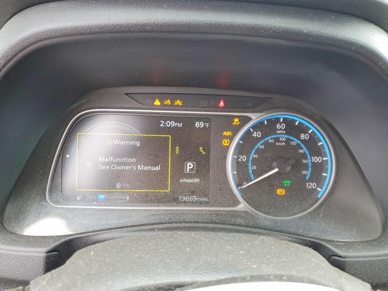 Продаж на аукціоні авто 2021 Nissan Leaf, vin: 1N4BZ1BVXMC556422, номер лоту: 66740226
