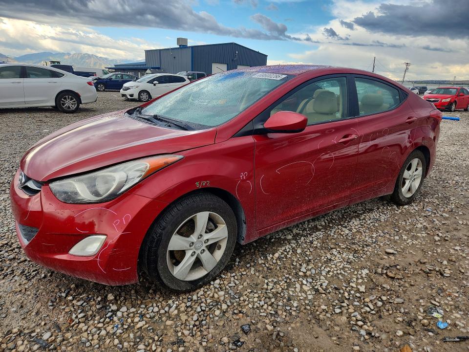 2012 Hyundai Elantra მანქანა იყიდება აუქციონზე, vin: KMHDH4AE7CU273053, აუქციონის ნომერი: 69600286