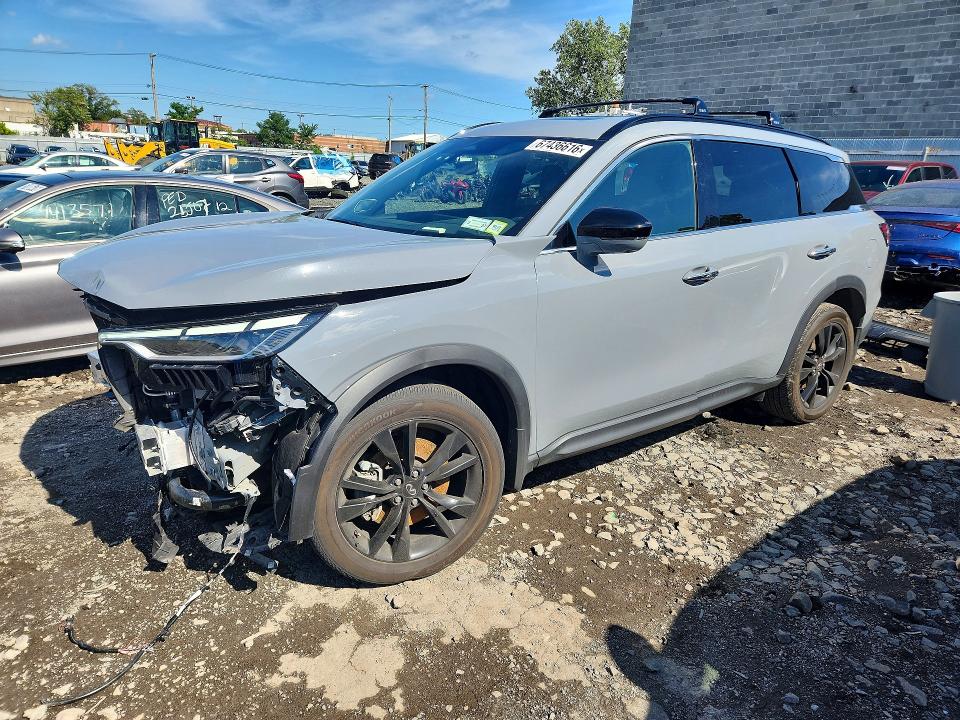 67436616 :رقم المزاد ، 5N1AL1FS0SC348369 vin ، 2025 Infiniti Qx60 مزاد بيع