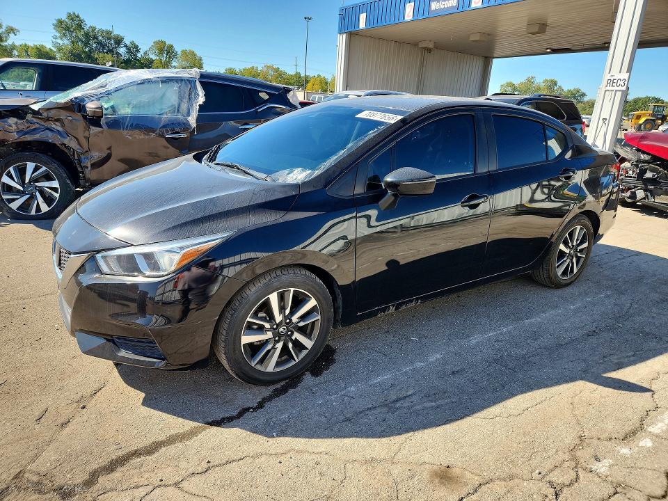 2021 Nissan Versa მანქანა იყიდება აუქციონზე, vin: 3N1CN8EV2ML876341, აუქციონის ნომერი: 70977656