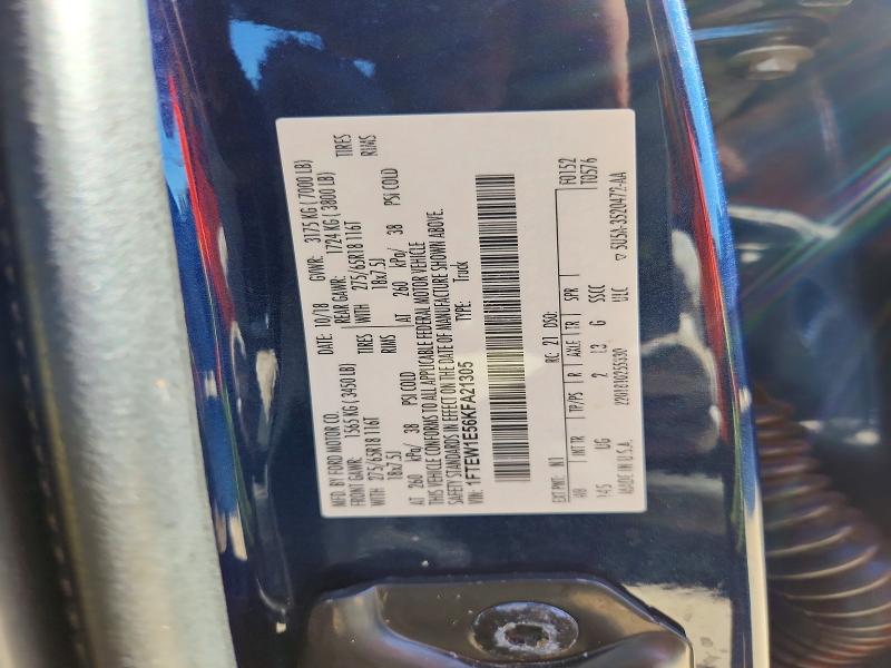 Продажа на аукционе авто 2019 Ford F150, vin: 1FTEW1E56KFA21305, номер лота: 70748286