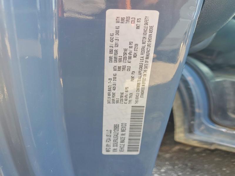 Aukcja sprzedaży 2020 Ram Promaster 3500, vin: 3C6URVJG4LE128955, numer aukcji: 68557176