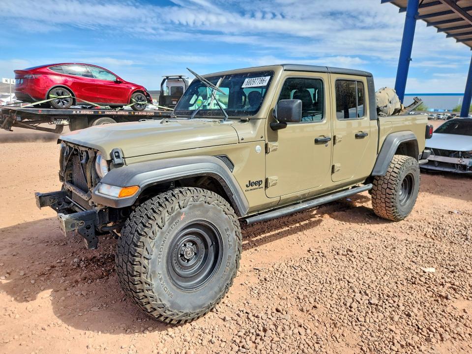 68097786 :رقم المزاد ، 1C6JJTAG7LL190954 vin ، 2020 Jeep Gladiator مزاد بيع
