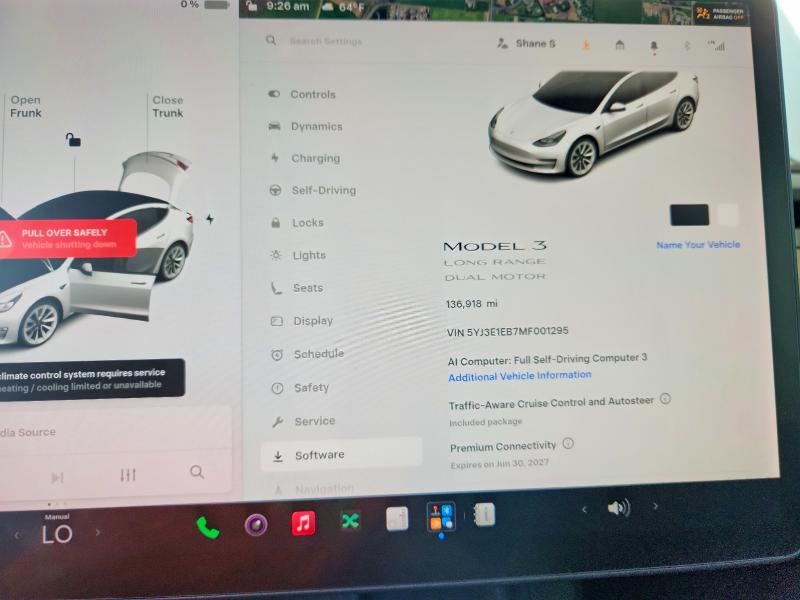 Продажа на аукционе авто 2021 Tesla Model 3, vin: 5YJ3E1EB7MF001295, номер лота: 67285096