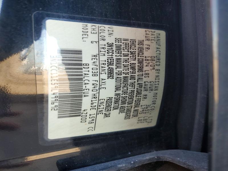 Продаж на аукціоні авто 2009 Nissan Versa, vin: 3N1CC11E59L499692, номер лоту: 67976806